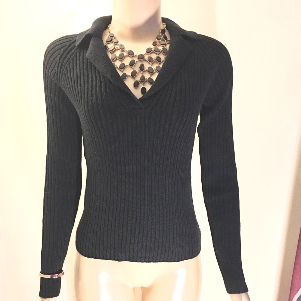 Moda International Black sweatshirt - Picture 6 of 6
